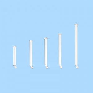 7mm Clear Curved Glass Pipette for Dropper