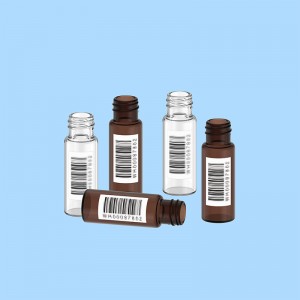 4-ml-Probenfläschchen mit Barcode